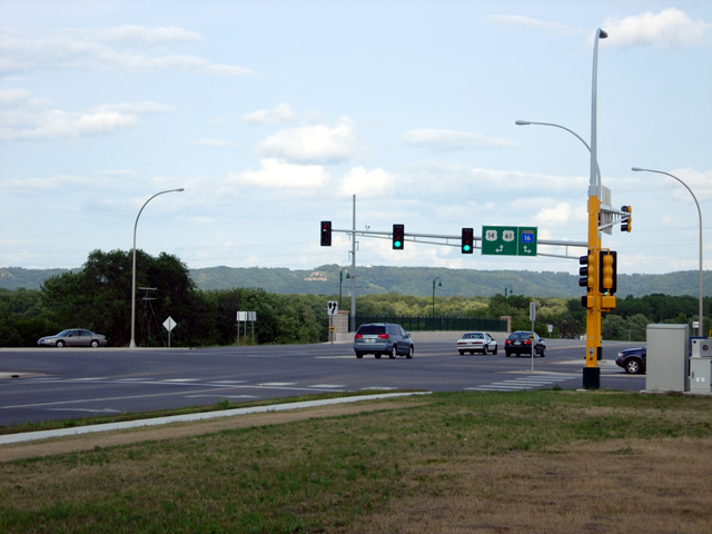 New junction with Highway 16 in La Crescent - Click image to see the gallery!