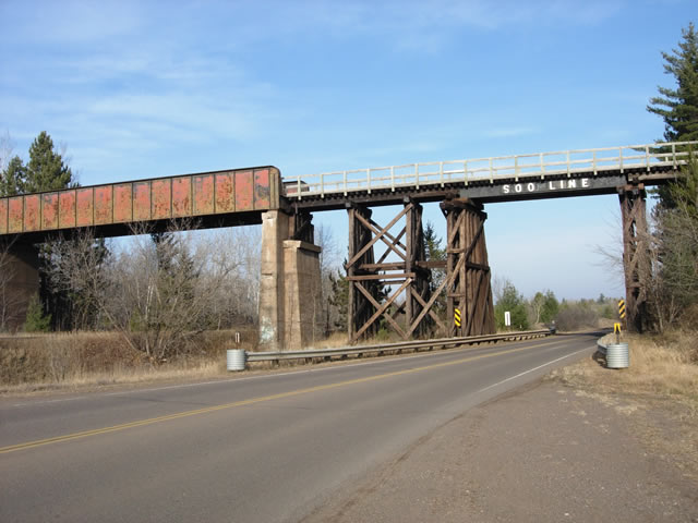 The Old Soo Line Trestle in Moose Lake.
